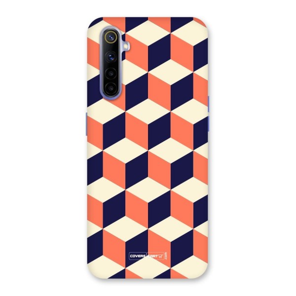 Cube Pattern Back Case for Realme 6