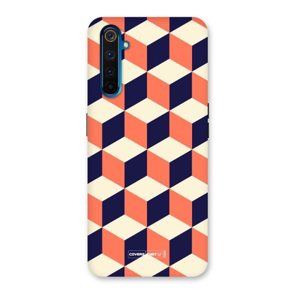 Cube Pattern Back Case for Realme 6 Pro