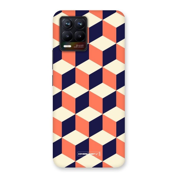 Cube Pattern Back Case for Realme 8