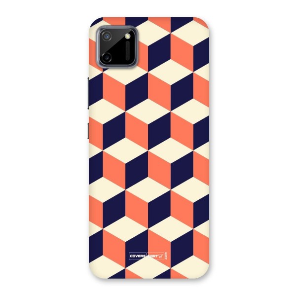 Cube Pattern Back Case for Realme C11