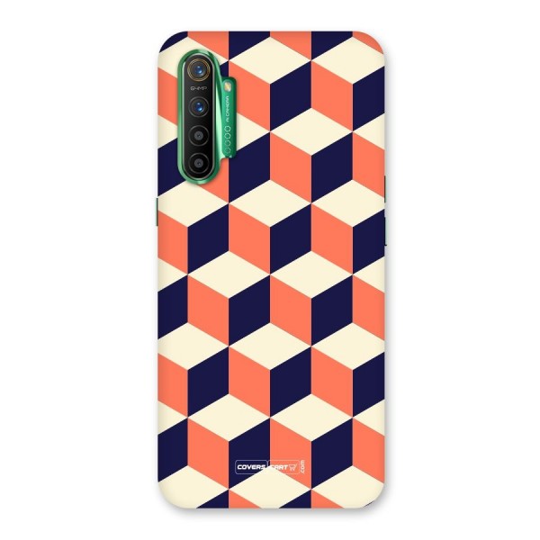 Cube Pattern Back Case for Realme X2