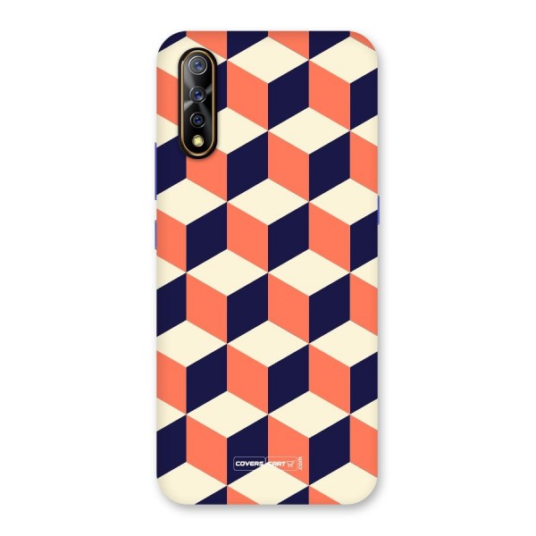 Cube Pattern Back Case for Vivo Z1x