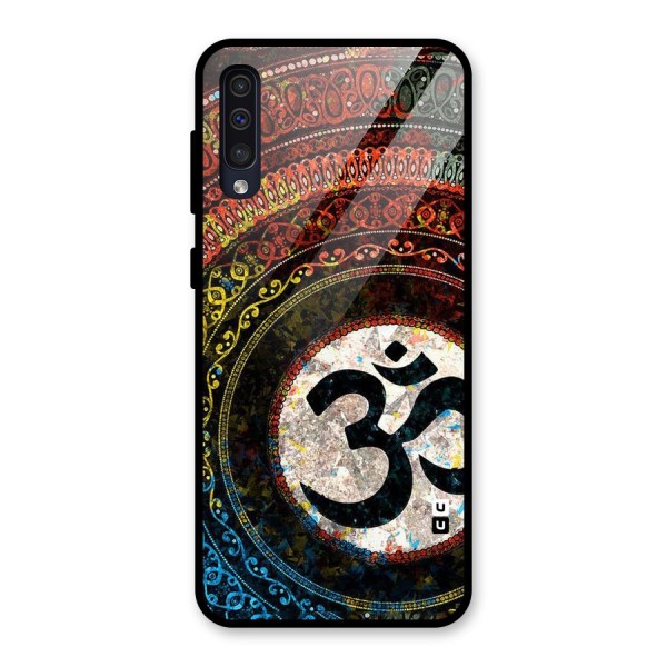 Culture Om Design Glass Back Case for Galaxy A50s