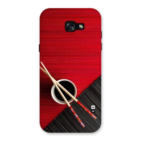 Cup Chopsticks Back Case for Galaxy A7 (2017)