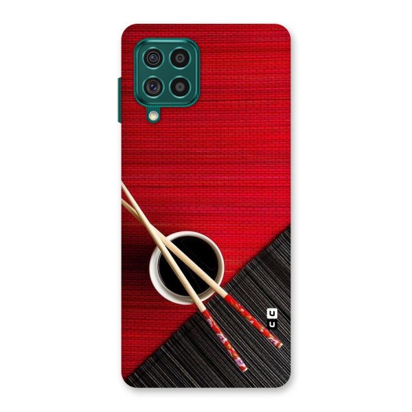 Cup Chopsticks Back Case for Galaxy F62