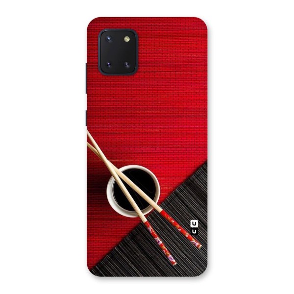 Cup Chopsticks Back Case for Galaxy Note 10 Lite