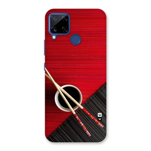 Cup Chopsticks Back Case for Realme C12