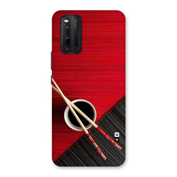 Cup Chopsticks Back Case for Vivo iQOO 3