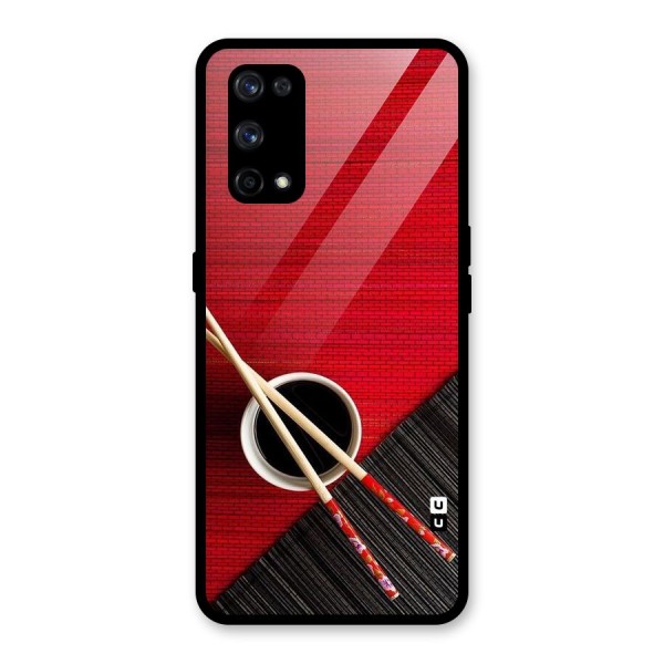 Cup Chopsticks Glass Back Case for Realme X7 Pro