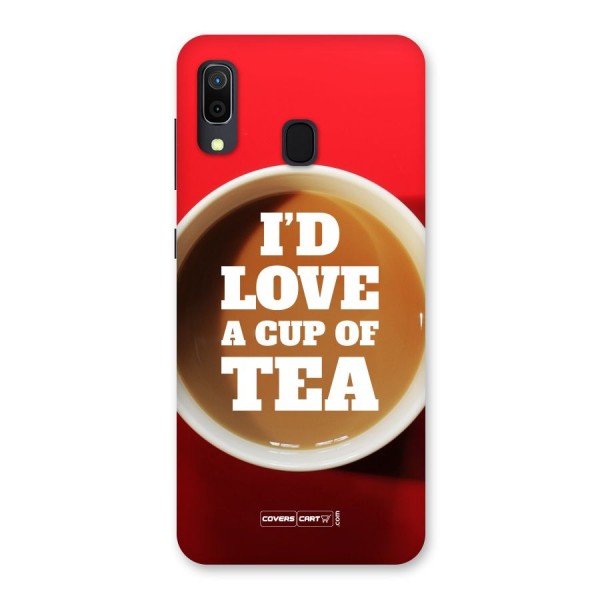 Cup of Tea Back Case for Galaxy A20