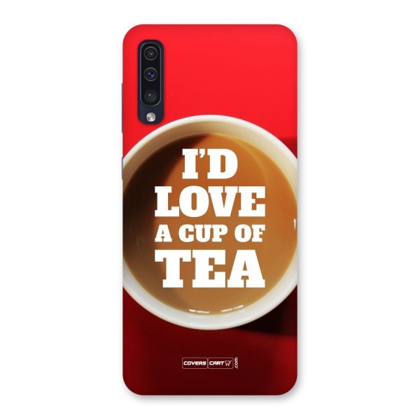 Cup of Tea Back Case for Galaxy A50