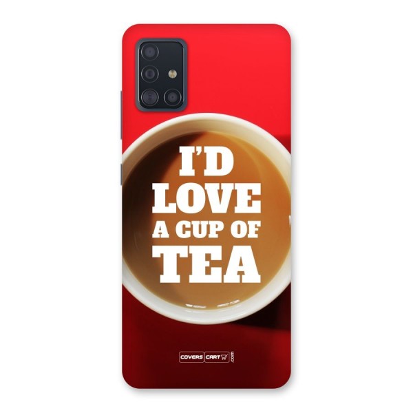 Cup of Tea Back Case for Galaxy A51