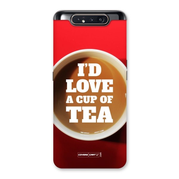 Cup of Tea Back Case for Galaxy A80