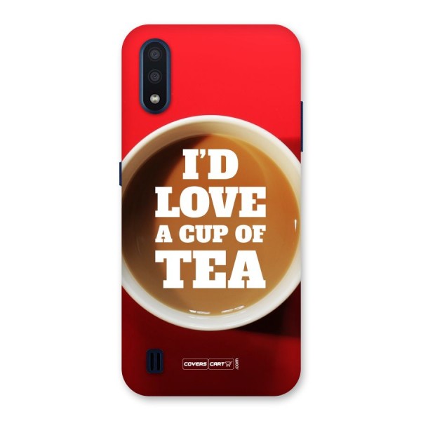 Cup of Tea Back Case for Galaxy M01