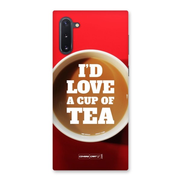 Cup of Tea Back Case for Galaxy Note 10