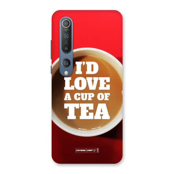 Cup of Tea Back Case for Mi 10