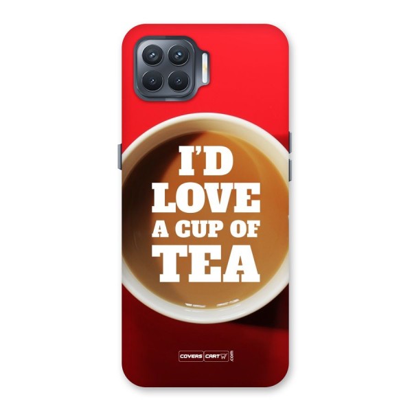 Cup of Tea Back Case for Oppo F17 Pro