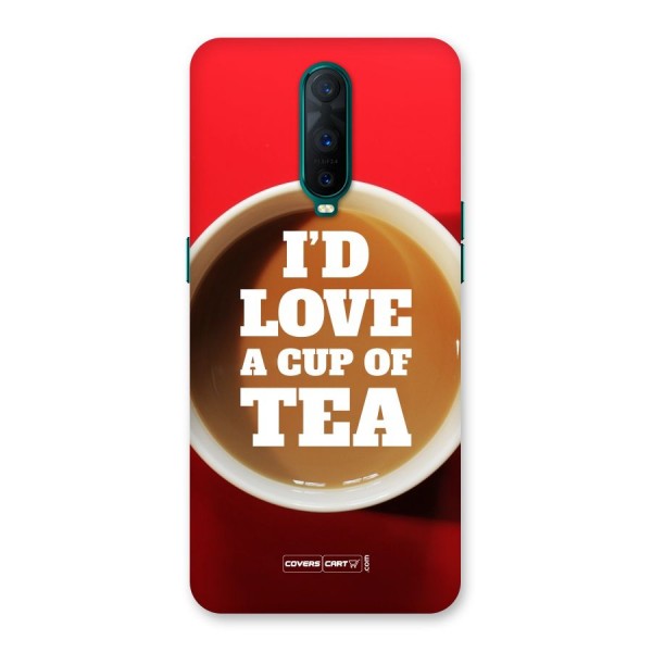 Cup of Tea Back Case for Oppo R17 Pro