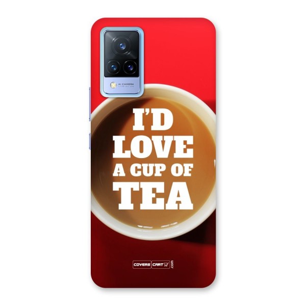 Cup of Tea Back Case for Vivo V21 5G