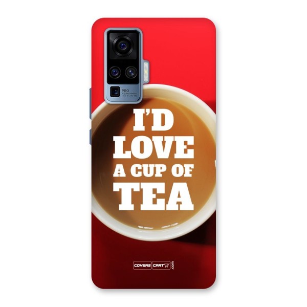 Cup of Tea Back Case for Vivo X50 Pro