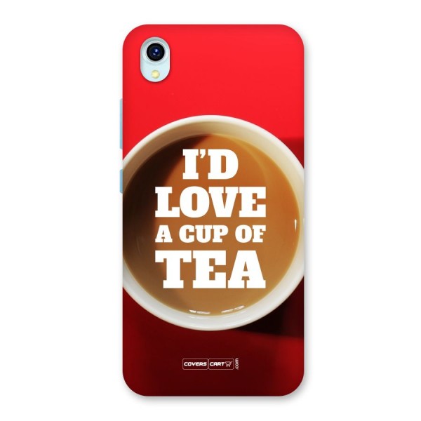 Cup of Tea Back Case for Vivo Y1s