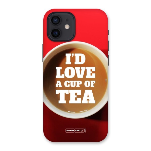 Cup of Tea Back Case for iPhone 12