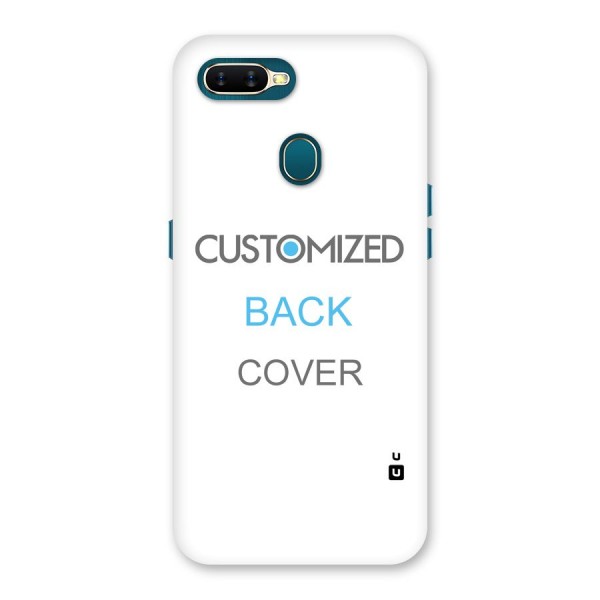 Customized Back Case for Oppo A12