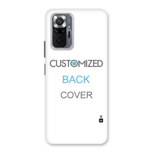 Customized Back Case for Redmi Note 10 Pro