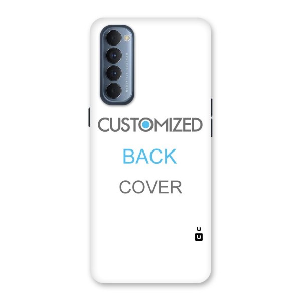 Customized Back Case for Reno4 Pro