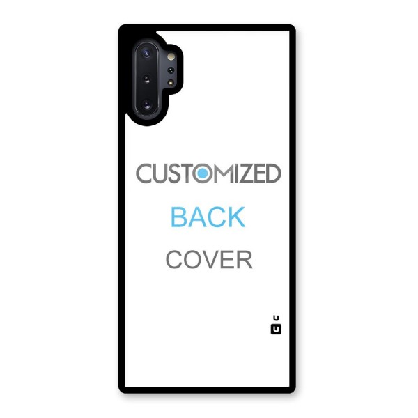 Customized Glass Back Case for Galaxy Note 10 Plus