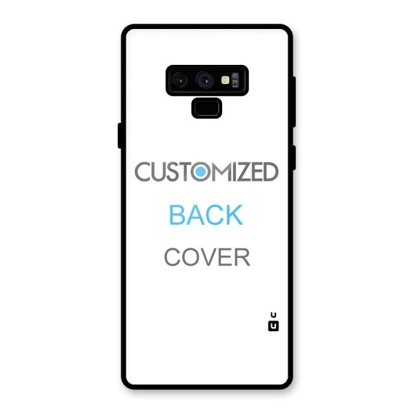 Customized Glass Back Case for Galaxy Note 9