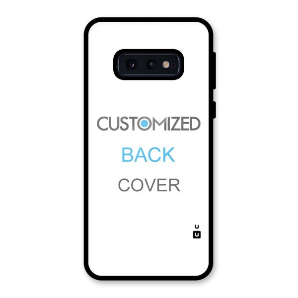 Customized Glass Back Case for Galaxy S10e