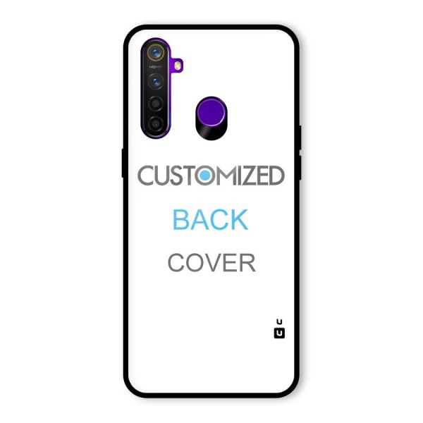 Customized Glass Back Case for Realme 5 Pro