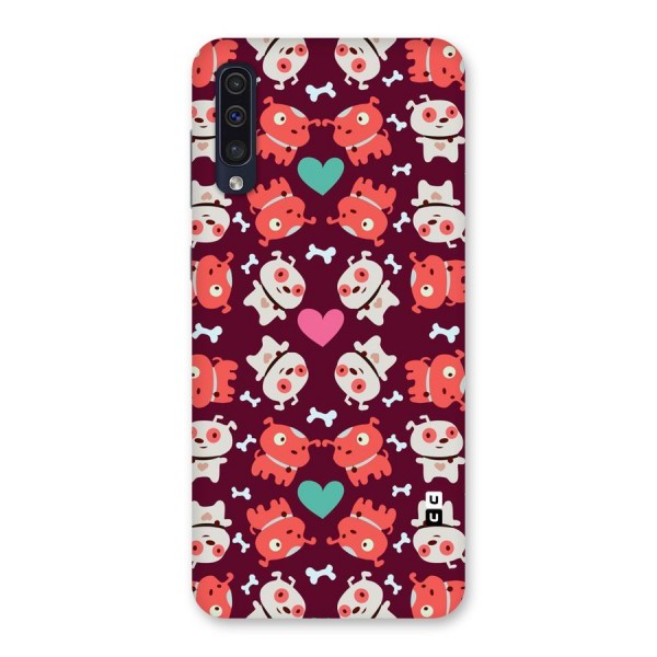 Cut Dog Design Back Case for Galaxy A50