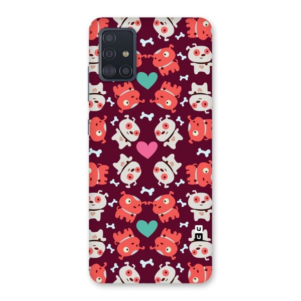 Cut Dog Design Back Case for Galaxy A51