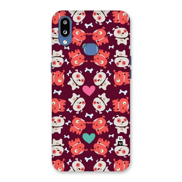 Cut Dog Design Back Case for Galaxy M01s