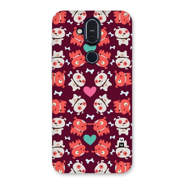 Cut Dog Design Back Case for Nokia 8.1