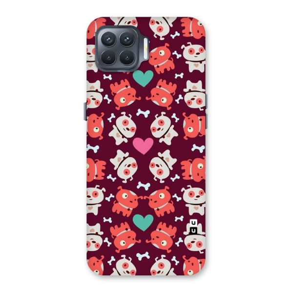 Cut Dog Design Back Case for Oppo F17 Pro