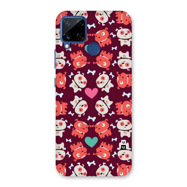 Cut Dog Design Back Case for Realme C12