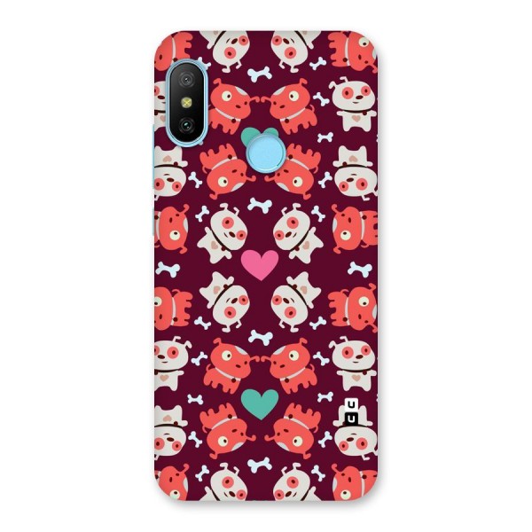 Cut Dog Design Back Case for Redmi 6 Pro