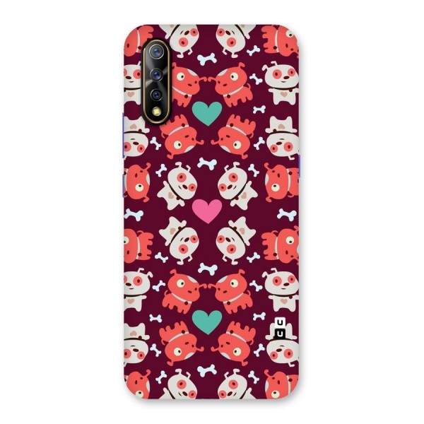 Cut Dog Design Back Case for Vivo S1