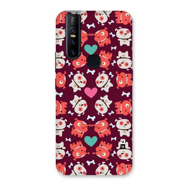 Cut Dog Design Back Case for Vivo V15