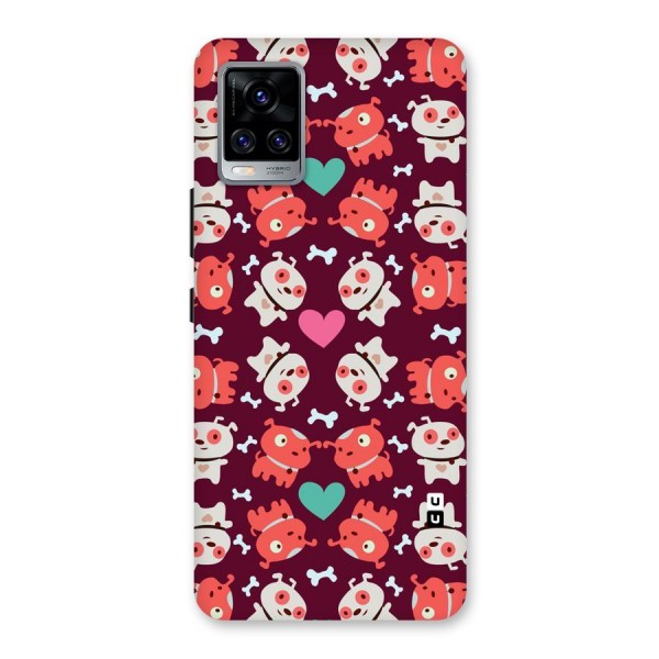 Cut Dog Design Back Case for Vivo V20 Pro