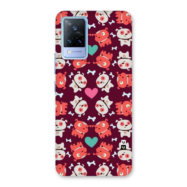 Cut Dog Design Back Case for Vivo V21 5G