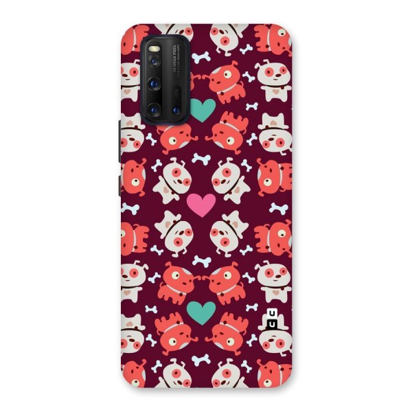 Cut Dog Design Back Case for Vivo iQOO 3