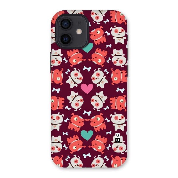 Cut Dog Design Back Case for iPhone 12