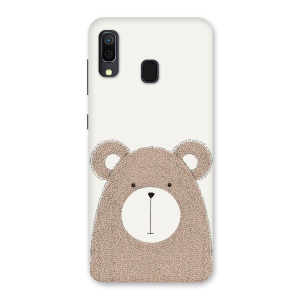 Cute Bear Back Case for Galaxy A20