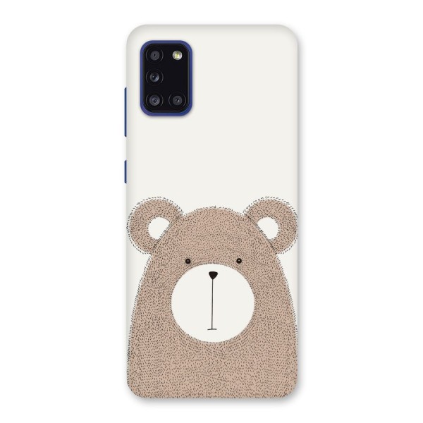 Cute Bear Back Case for Galaxy A31