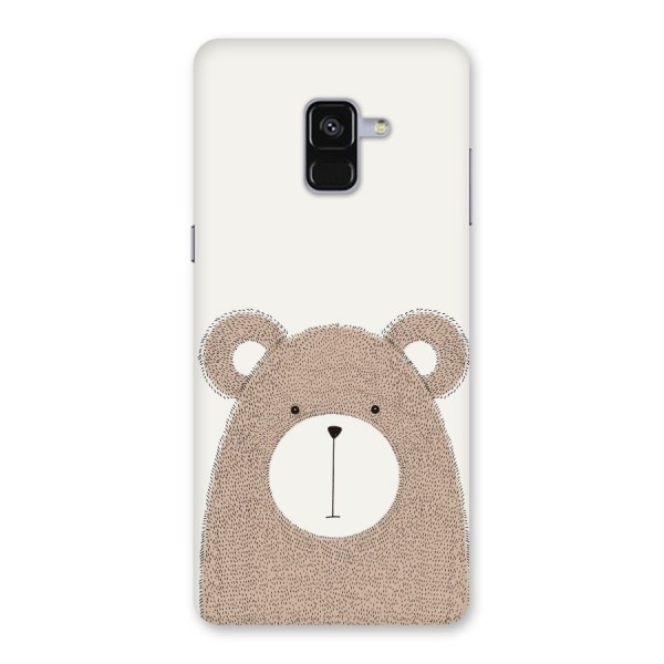 Cute Bear Back Case for Galaxy A8 Plus