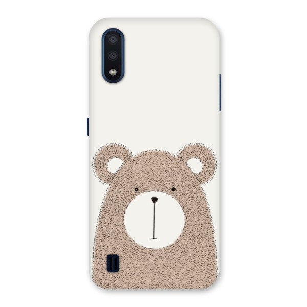 Cute Bear Back Case for Galaxy M01